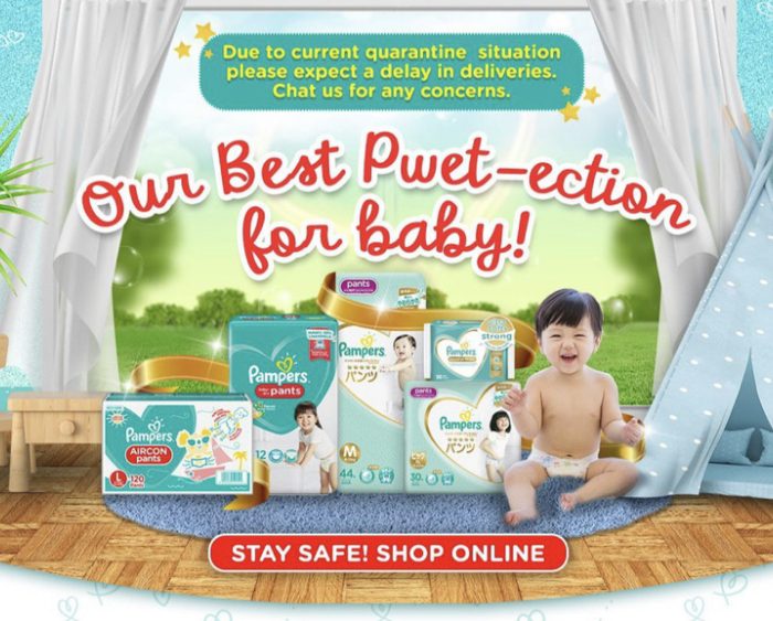 10.10 Big Brand Giveaways: Follow Pampers on Shopee Today & Get up to P10k+ worth of Prizes