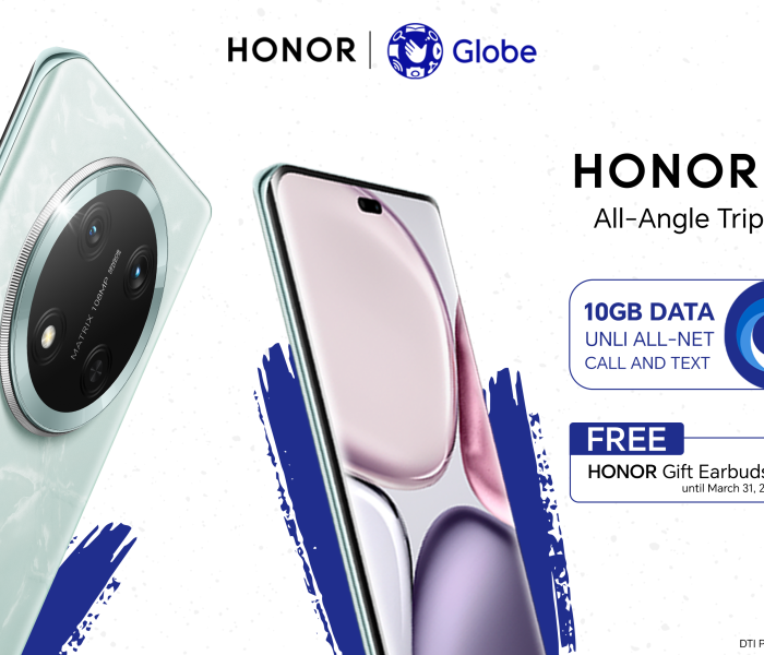 LOOK: You Can Now Get HONOR X9c 5G via Globe Postpaid Plans with FREE HONOR Gift Earbuds II