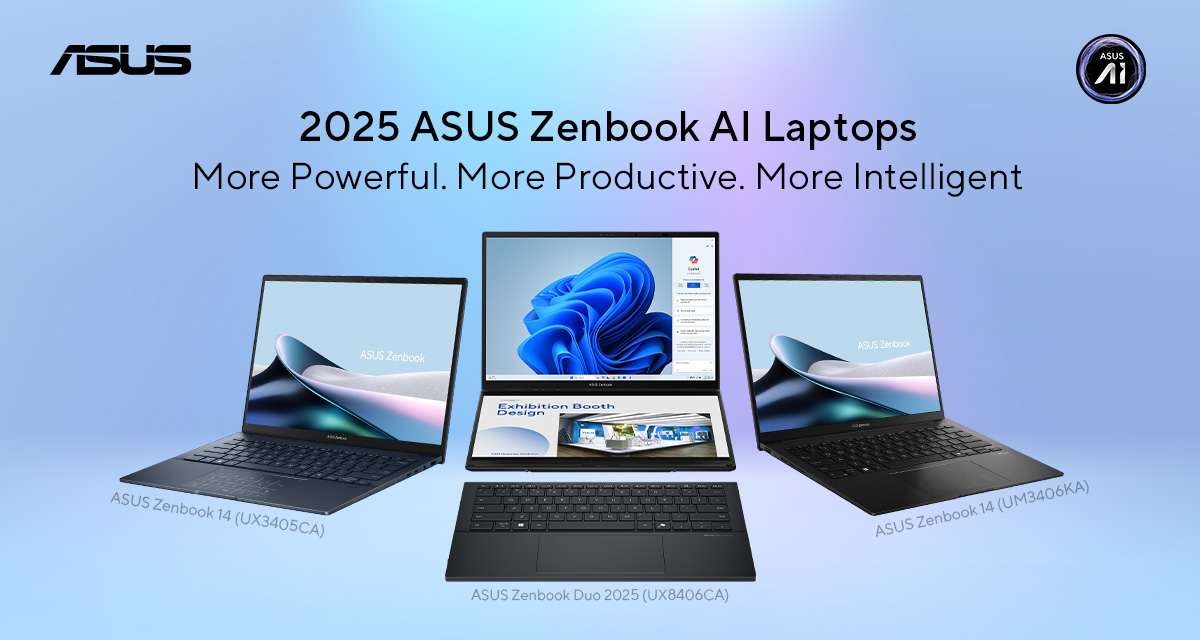 ASUS Philippines: First to Launch Intel & AMD’s Latest Chips with Zenbook AI Laptops