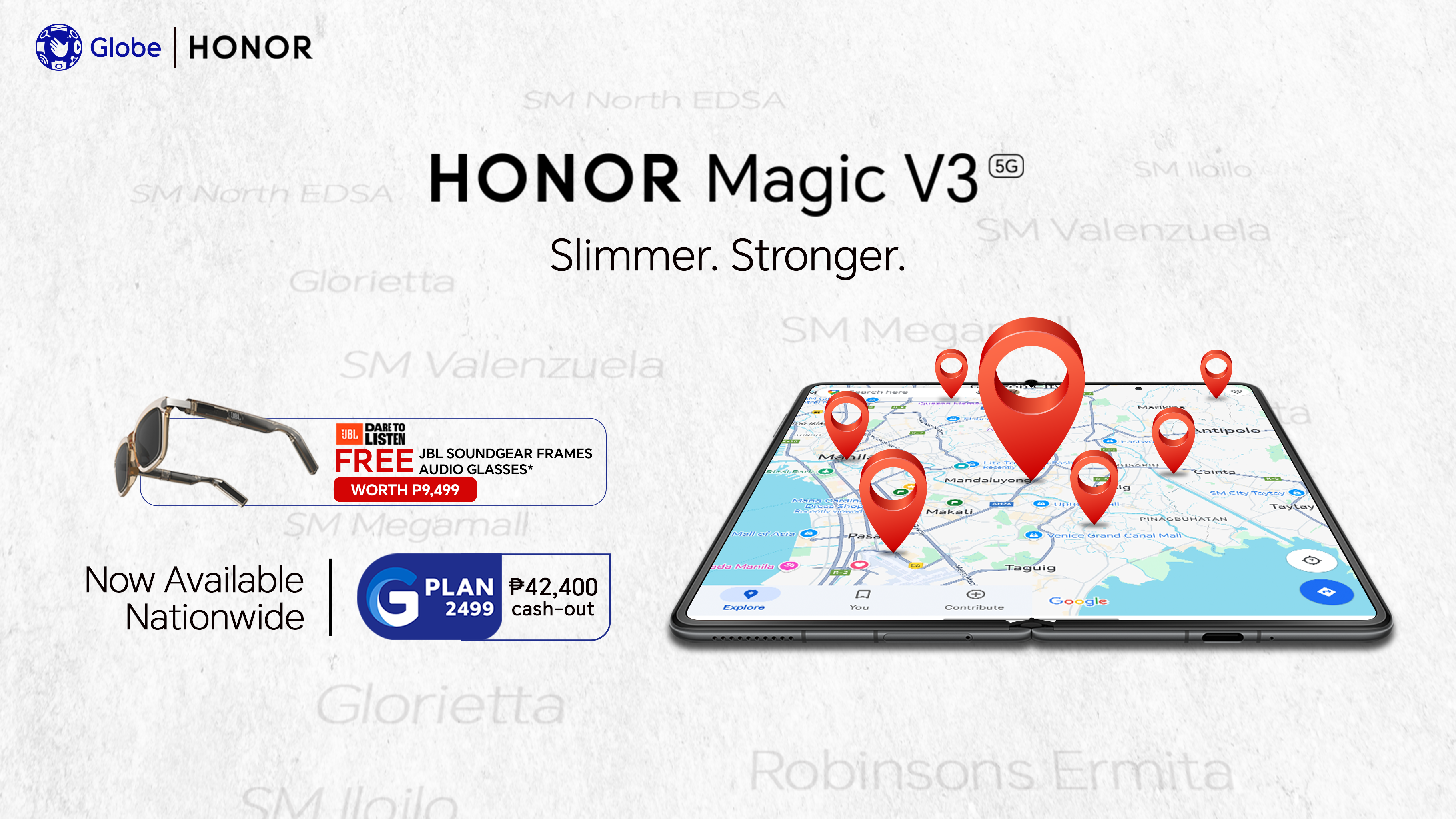 ICYMI: You Can Now Get the HONOR Magic V3 From More Globe Stores Nationwide